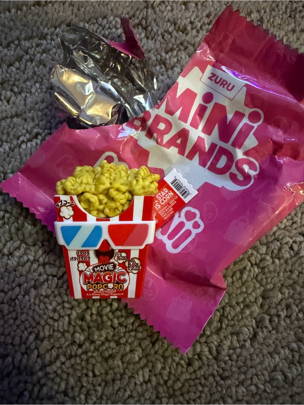 Mini Brands Kawaii ICONIC Scented Movie Magic Popcorn 3D Glasses ZURU